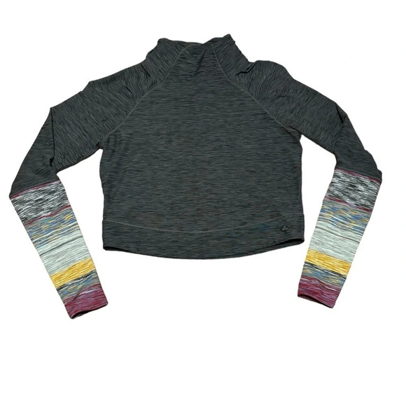 Prana Zandra Funnel Neck Crop Long Sleeve Top, Size XS, Excellent Condition - Picture 4 of 8